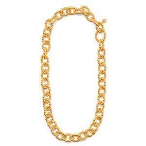 New Capucine de Wulf Victoria Small Chain Necklace 18" in Gold